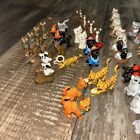 Miniature Cat Animal Figures Mini Plastic Lot 1990s Topps M e g  Dollhouse Play