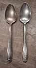 Vintage Set  4  Serving Spoons-1847  Rogers Bros Is Flatware  daffodil  Pattern 