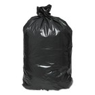 Earthsense Can Liners  45 Gal  40  X 46   Black  10 Bags roll  10 Rolls carton