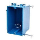10-pack New Work 1-gang Electrical Outlet Box Etl Certified 18 Cu In Plastic