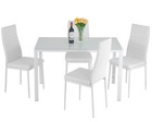 Dining Table Set Glass For Small Spaces Kitchen Table And Chairs Home Furniture