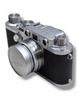 Vintage Leica Drp Ernst Leitz Wetzlar Camera W  F 5cm 1 2 Summarit Lens Look