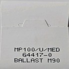 8 Pack Sylvania Metalarc Pro-tech Mp100 u med Metal Halide Lamp Bulb E17 64417-0