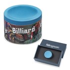 Pool Cue Chalk 1 Pack  Premium Round Pool Stick Chalk Billiard Blue-1 Pack