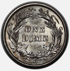 1895-s Barber Dime  Lustrous Gem Bu   Better Date Barber