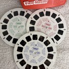 Set Of 2 3d Viewmaster Red Viewer Vintage W  6 Reels Thomas   Bob The Builder