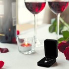 Velvet Necklace Pendant Gift Box Case Jewelry Display Black High Quality