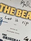 The Bear Pilot Script Signed - Autograph Reprints- Jeremy Allen White- Cooking
