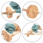 Drop Spindle Top Whorl Yarn Spinner For Crocheting   Wheel For Yarn Making1730