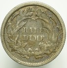 1871 Seated Liberty Half Dime Type 4