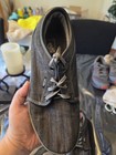 Vans Off The Wall Unisex Kids Gray Low Top Lace-up Sneakers Us 6