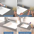Flexible Quarter Round Molding Bendable Molding Trim peel And Black 118inch