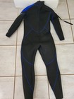 Wetsuit Bare 7mm Sport S-flex  Blue Men s Neoprene Full Stretch Diving Wet Suit