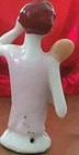 Vintage Half Doll Pin Cushion Porcelain Flapper Lady Art Deco 1920 s