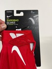 Nike Superbad 5 0  65 Receiver Gloves University Red White Sz Xl Cj9683 663 Nfl