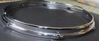 Vintage Slingerland 50s 60s Cob 14    Snare Drum Hoop Chrome Over Brass Bottom Rim