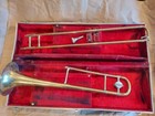 Holton Tr602 Trombone With Mouthpiece And Case  Usa  Good Condition