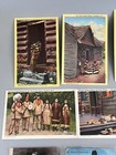 Vintage Antique Native American Cherokee Indian Postcards Lot Beautiful Artwork 