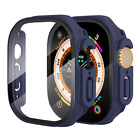 Full Case Cover For Apple Watch Ultra 2 49mm Tempered Glass Screen Protector