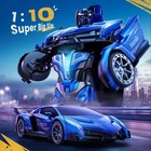 V991 2-in-1 Transform Robot Rc Car 1 10 Large Transform Toys Remote Control New
