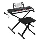 Glarry 61 Key Music Electronic Keyboard Electric Digital Piano Organ With Stand
