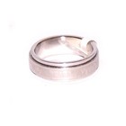  ani Ledodi Veh Dodi Li  Stainless Steel Spinning Ring  sizes 5 5 To 14  Thick