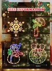 4-piece Christmas Window Silhouette Light Set  Us Shipping