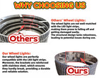 17 5  5rows Brightest Rgb Chasing Flow For Car Truck Led Wheel Rim Ring Lights