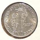 1944 10c Mercury Dime 90  Silver Dime Gem Brilliant 