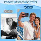 Princess Cruise Medallion Holders 2pcs - Adjustable Nylon Princess Medallion Hol