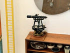 1870s Stackpole Bros Ny Antique Brass Surveyor Transit Compass Instrument Tool