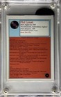     Rarer Thin Lizzy Phil Lynott Trading Card   Official Guitar Pick Display       
