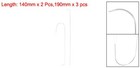 5pcs Bead Spinner Needles 0 6mm 0 7mm Dia Large Eye Curved Beading Needle
