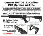 Umarex Notos Carbine  22 Caliber Side Lever Pcp Air Rifle 2254847
