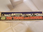 1997 Hess Toy Truck And Racers  Nib   Still Works
