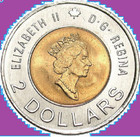 2000 Canada Path Of Knowledge Toonie Two Dollar Coin   2 Unc  Mint Toon