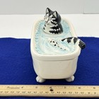 B  Kliban Sigma Cat mouse Tastesetter Trinket Box Vintage Read Details