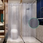Heavyweight 8g Bathroom Curtain Liner 72  W X 72  H Waterproof For Shower Sta   