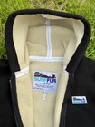 Surf Fur Surfcheck Hoodie Black Unisex Medium Exc Surfing Sailing Diving Surffur