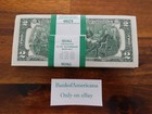 Cash Money Lot Of  100   2 Dollar Bills New U s  Usd Federal Reserve Note  2395 