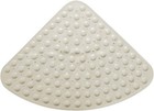 28x28 Inch Corner Shower Mat Non Slip Triangle Bathroom Mats With Suction Cups