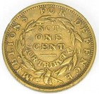 Hard Times Token Not One Cent  Ht 49  Very Fine   314