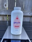 Johnson   s Baby Powder Original Talc Pink Mildness 15 Oz 425 G Used