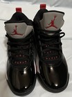 Jordan Max Aura 2 Kids Mid Top Patent Leather Basketball Sneakers Us 8