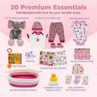 Bundle Of Joy Deluxe New Baby Gift Basket   Newborn Baby Girl Gift Set With B   