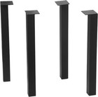 Furniture Legs H28 Rustic Decory Table Legs heavy Duty Metal Desk Legs dining