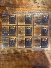 Twilight Saga New Moon T-1 To T-9 Chase Puzzle 9 Card Set 2009 Neca