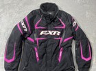 Women s Fxr Premium Velocity Snowmobile Insulated Jacket - Size 6 - Black   Pink