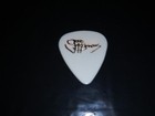 Kiss Band Logo   Gene Simmons Signature Old 80 s Concert Tour White Guitar Pick