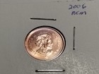 Canada 2006 Rcm Logo 1 Cent Steel One Canadian Penny Coin  Magnetic Bu
